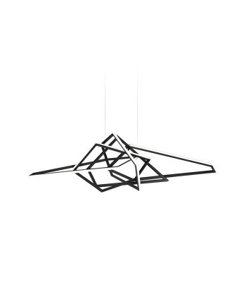 CANDELABRU ZIGAMORA L 90 CM NEGRU